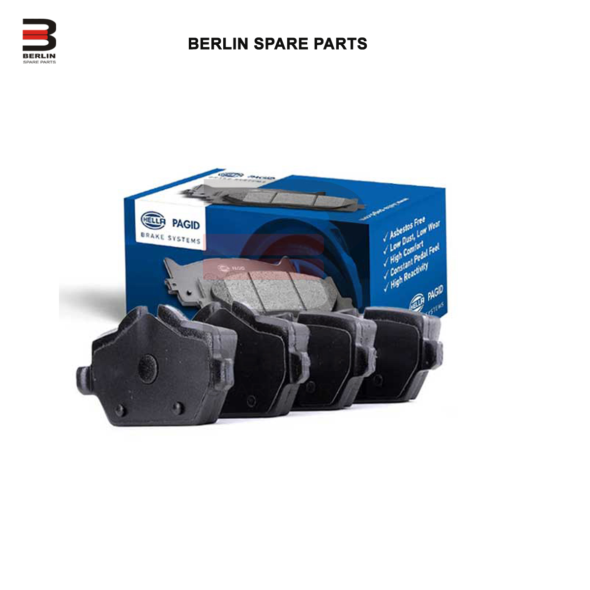 BMW E81 REAR BRAKE PAD, 8DB 355.011-271, HELLA, 34216788183