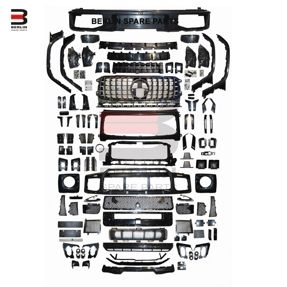 Mercedes G-Class W465 (2025-Up), Body Kit Upgrade to BBS Look, China