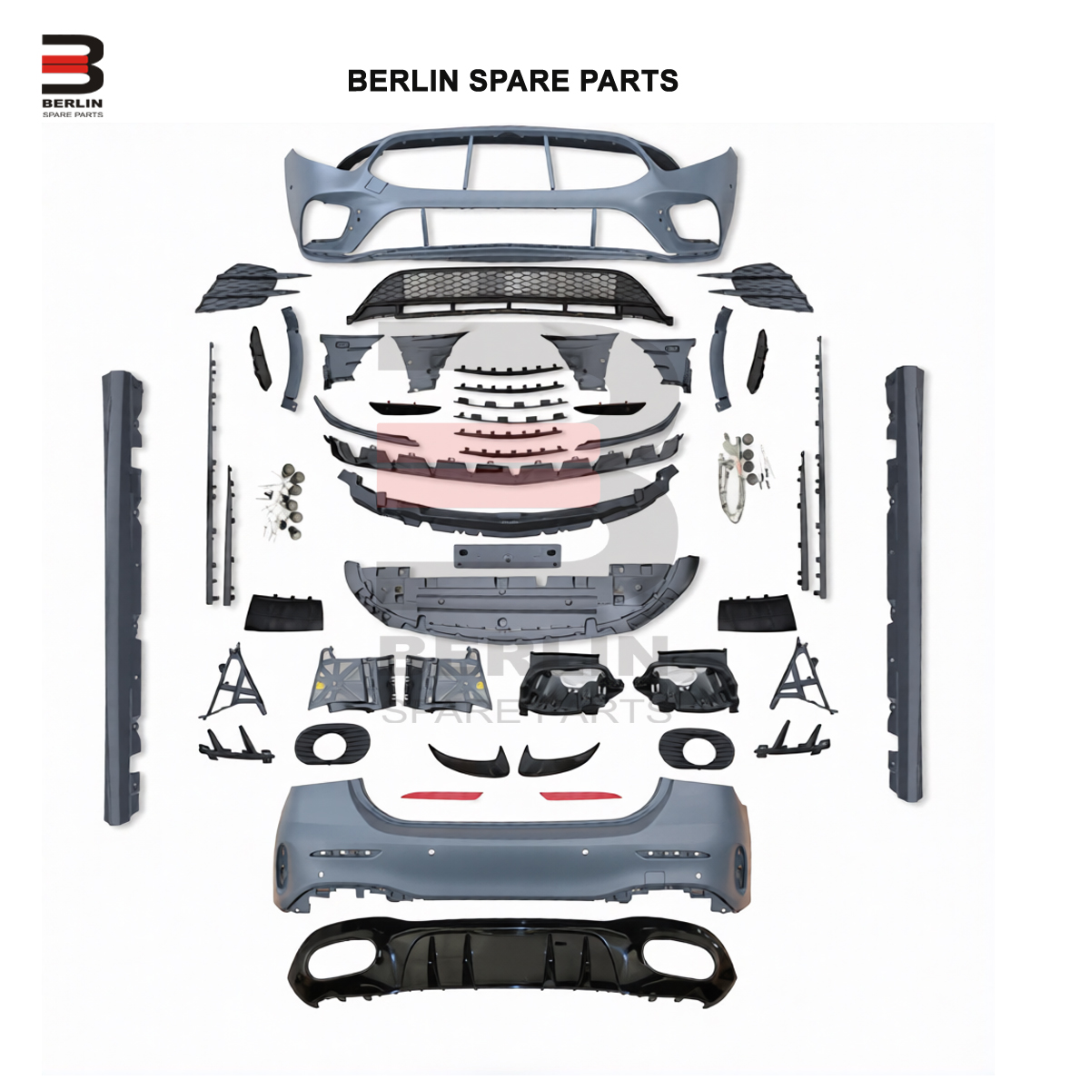 Mercedes A-Class Sedan W177 (2019-2022), Body Kit AMG A35 Look, Taiwan