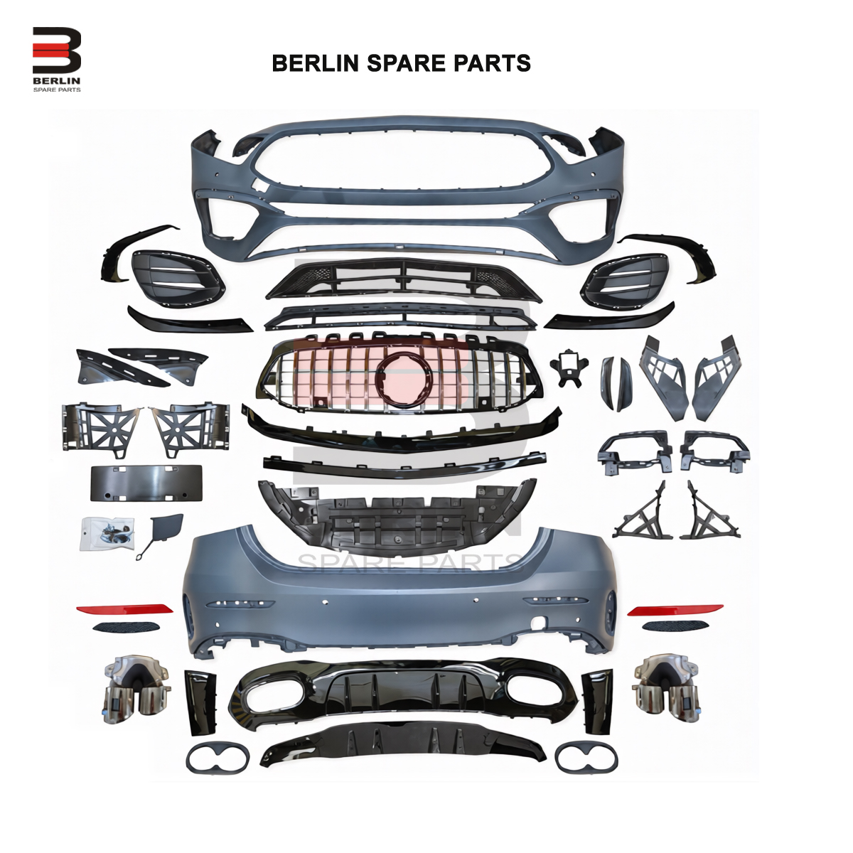 Mercedes A-Class Sedan W177 (2019-2022), Body Kit AMG A45 Look, China