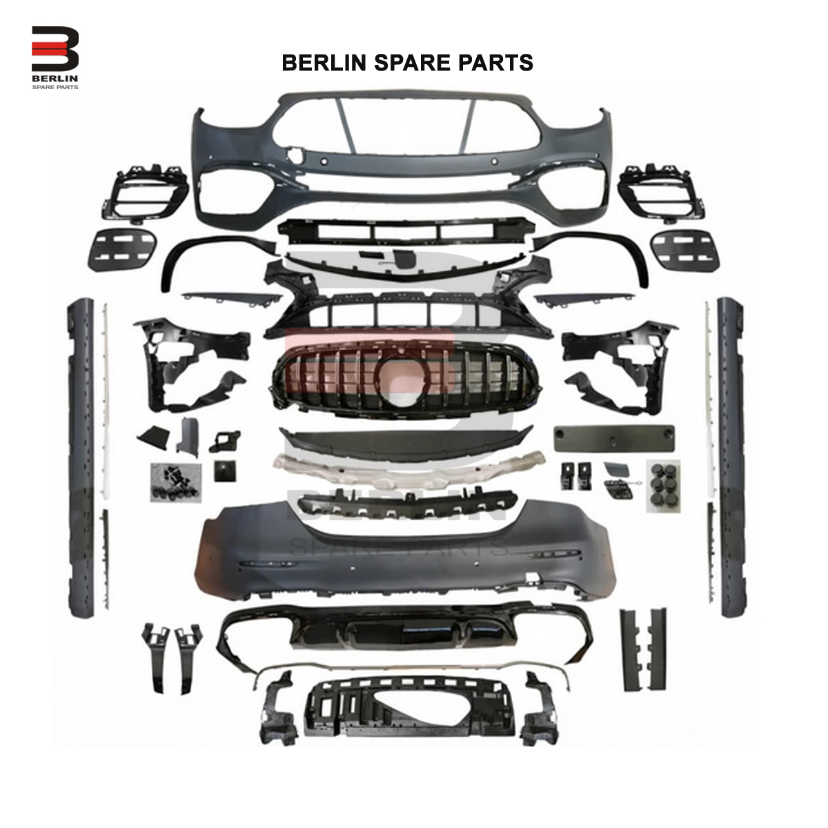 Mercedes E-Class W213 (2021-2023), Body Kit AMG E63 (Silver), Taiwan