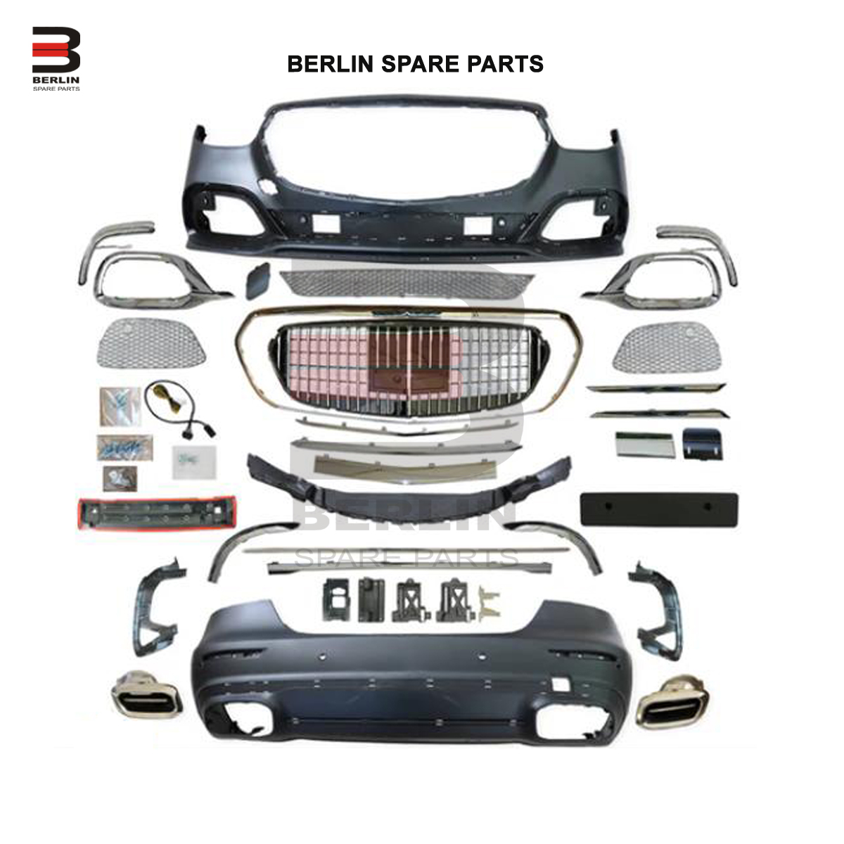 Mercedes E-Class W213 (2021-2023), Body Kit Upgrade To Maybach Look, China