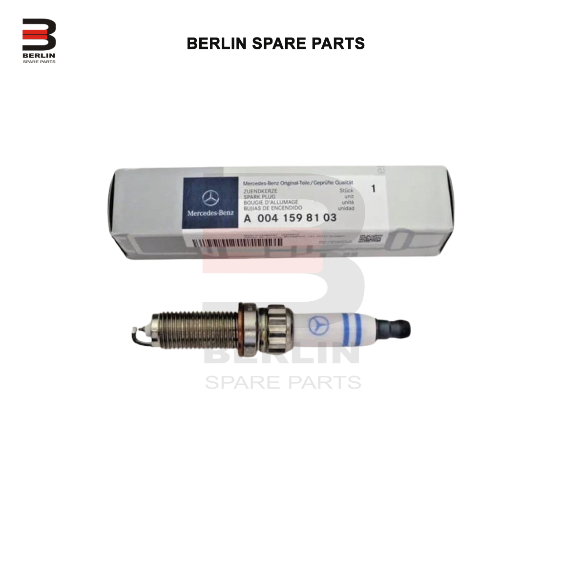 MERCEDES-BENZ GLE CLASS W166 SPARK PLUG, ORIGINAL MERCEDES, A0041598103 - Image 3