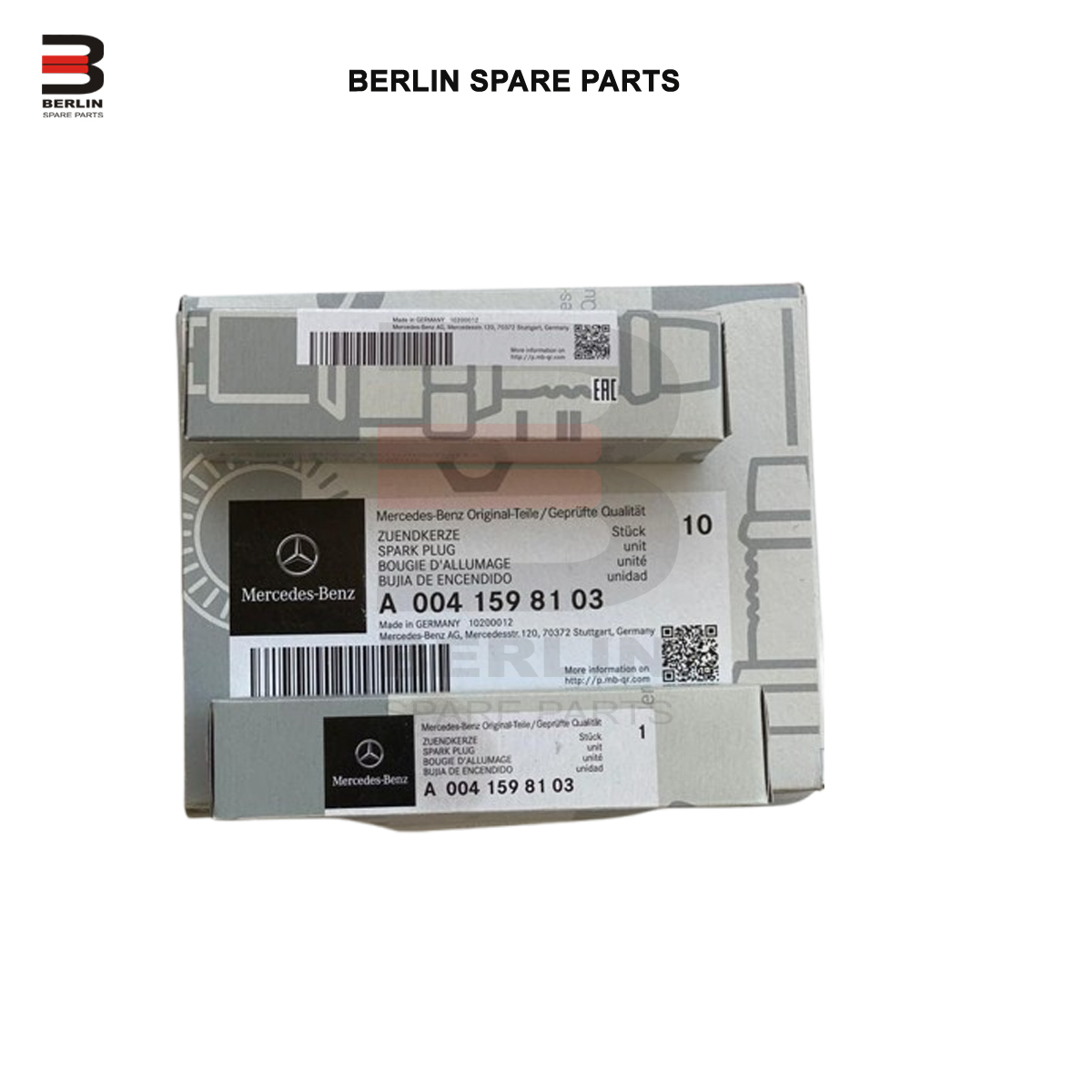 MERCEDES-BENZ GLE CLASS W166 SPARK PLUG, ORIGINAL MERCEDES, A0041598103 - Image 2