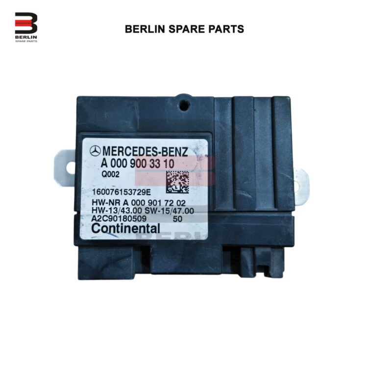 MERCEDES-BENZ S CLASS W222 FUEL PUMP CONTROL MODULE, USED PARTS,0009003310