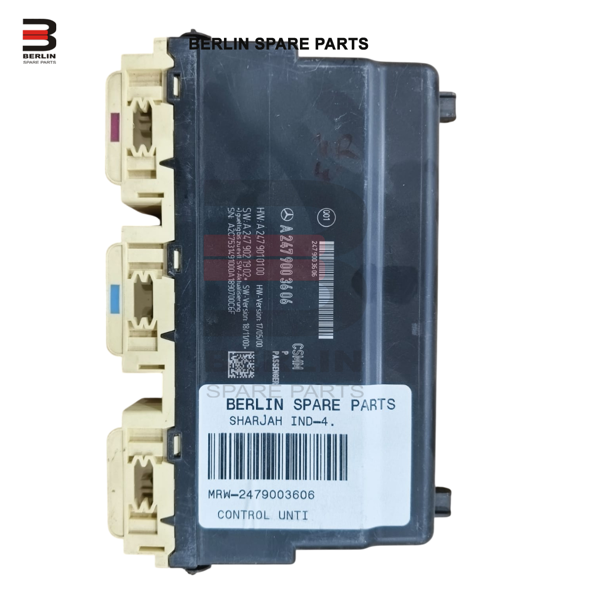 MERCEDES-BENZ A CLASS W177 FRONT SEAT CONTROL UNIT, USED PARTS, 2479003606