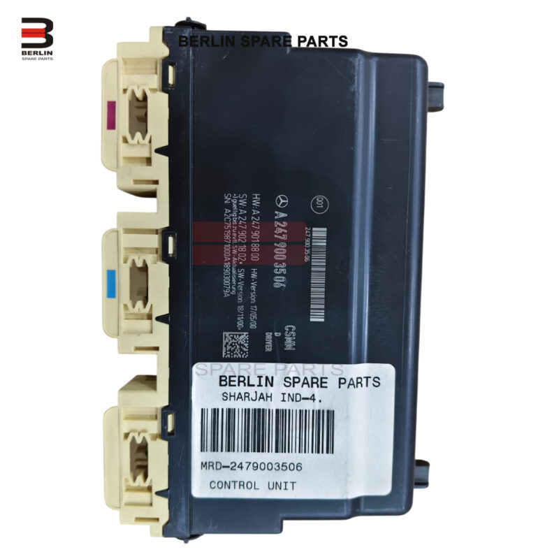 MERCEDES-BENZ A CLASS W177  SEAT CONTROL UNIT, USED PARTS, 2479003506