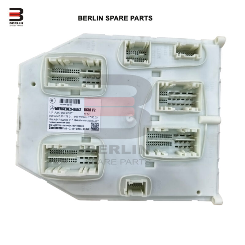 MERCEDES-BENZ A CLASS W177  BODY CONTROL MODULE, USED PARTS, 2479002205