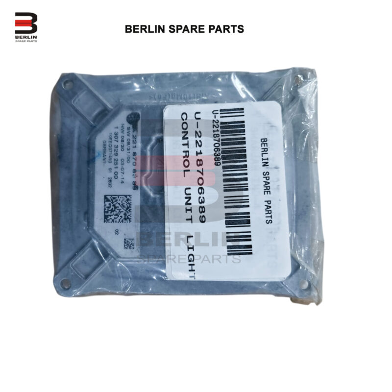 MERCEDES-BENZ S CLASS W221 XENON HEADLIGHT CONTROL UNIT, USED PARTS, 2218706389