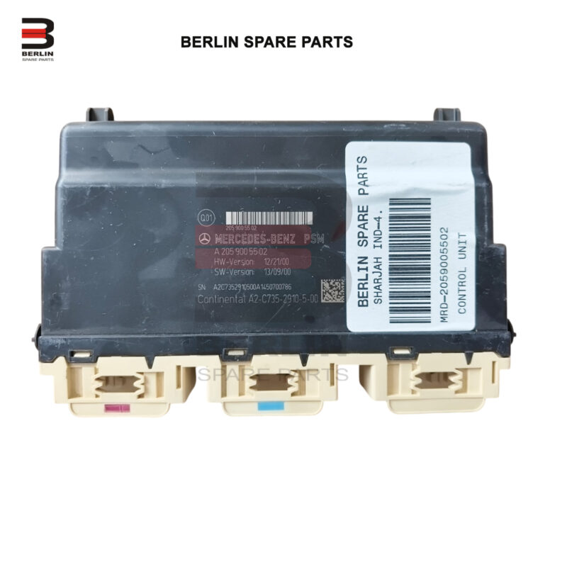 MERCEDES-BENZ C CLASS W205 SEAT CONTROL UNIT, USED PARTS, 2059005502