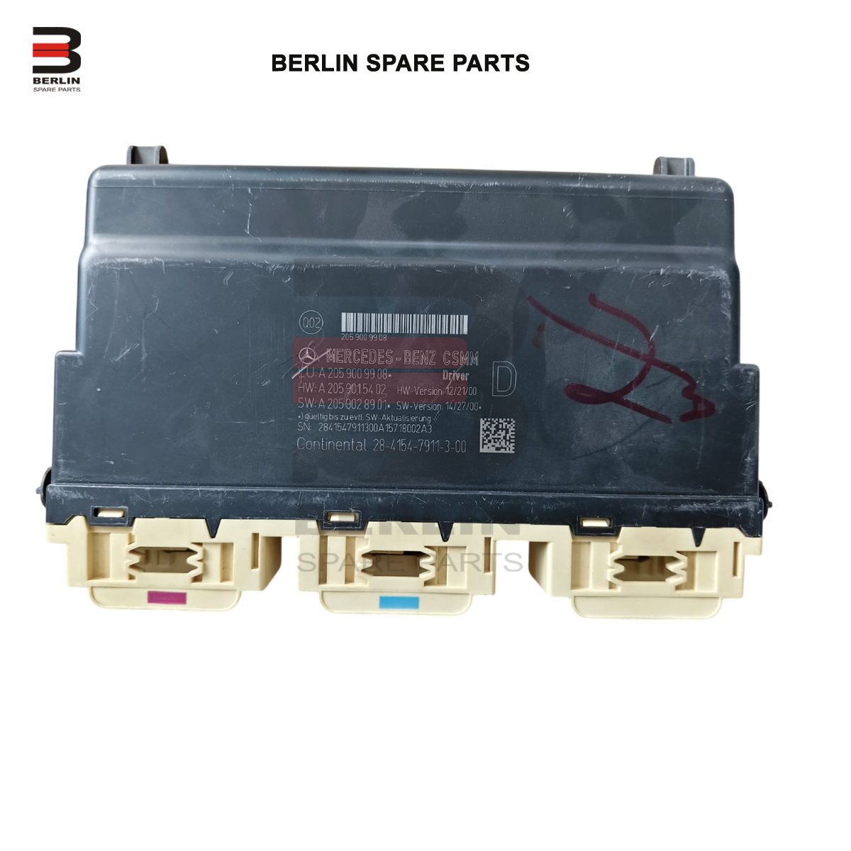 MERCEDES-BENZ C CLASS W205 FRONT SEAT CONTROL UNIT, ATC, 2059009908