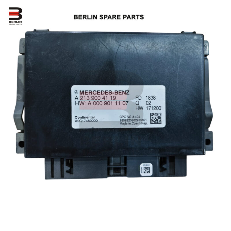 MERCEDES-BENZ E CLASS W213 CONTROL MODULE, USED PARTS, 2139004119