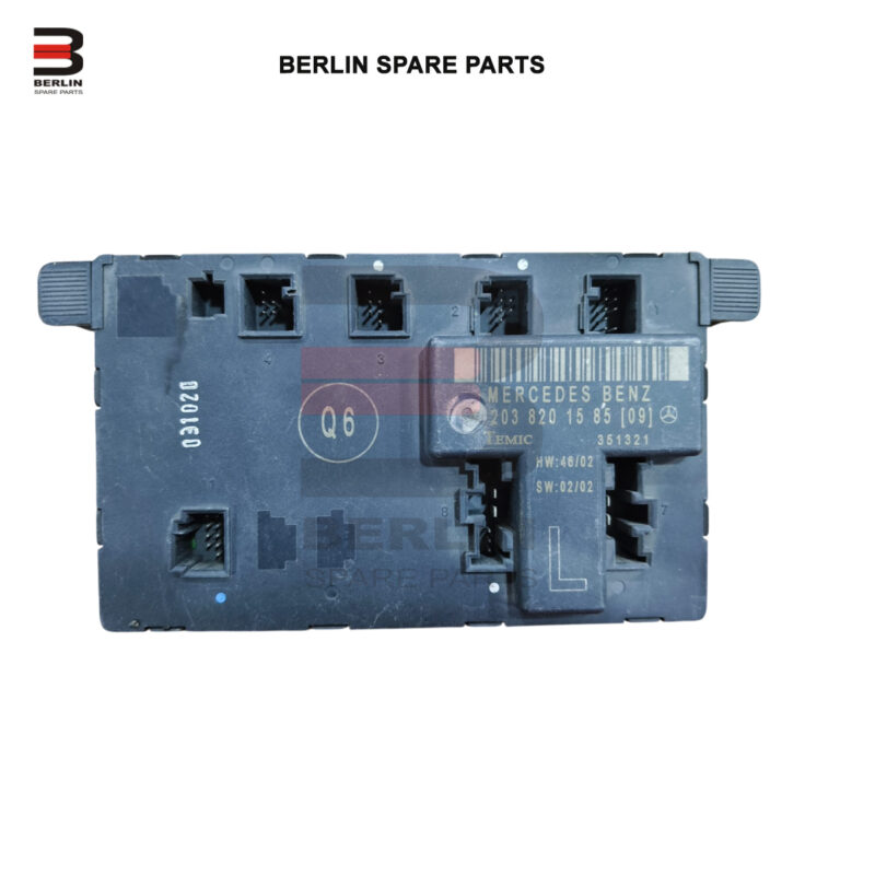 MERCEDES-BENZ C CLASS W203 LEFT FRONT DOOR  CONTROL MODULE,USED PARTS,2038201585