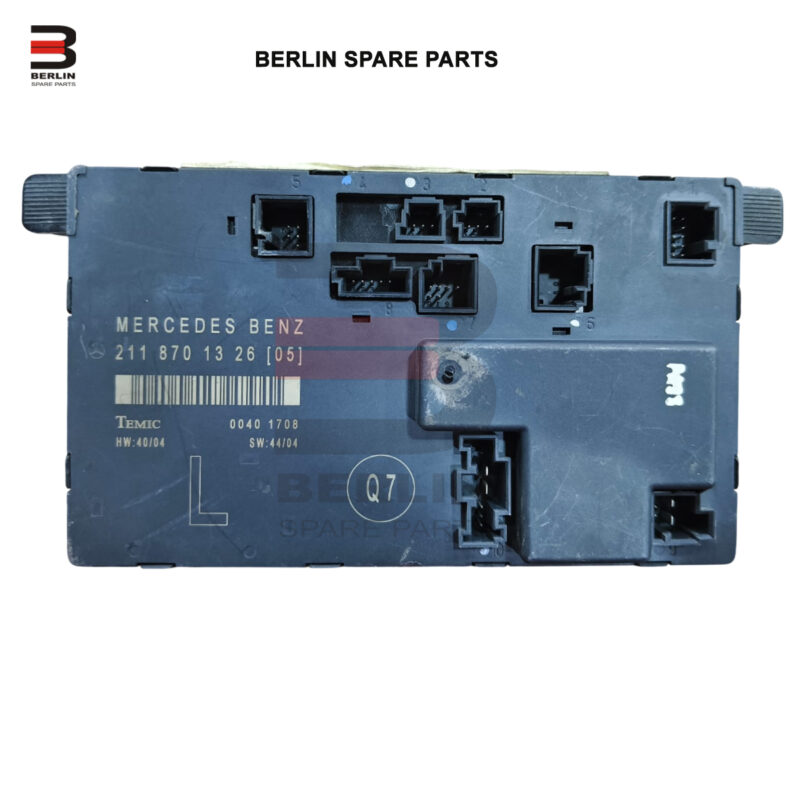 MERCEDES-BENZ E CLASS W211 FRONT LEFT DOOR  CONTROL MODULE,USED PARTS,2118701326