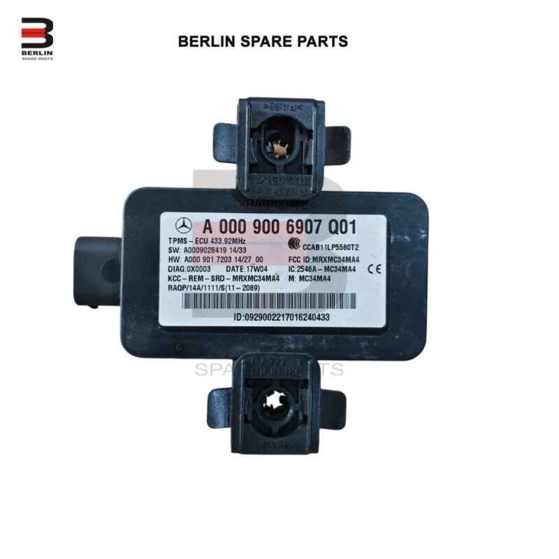 MERCEDES-BENZ C CLASS W205 TYRE PRESSURE CONTROL MODULE,USED PARTS,0009006907