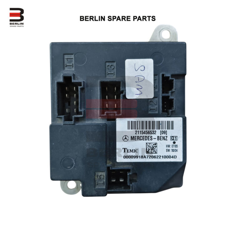 MERCEDES-BENZ E CLASS W211  BODY CONTROL MODULE, USED PARTS, 2115456532