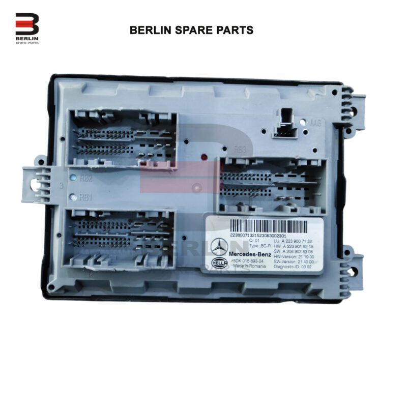 MERCEDES-BENZ S CLASS W223 ELECTRONIC CONTROL MODULE, USED PARTS, 2239007132