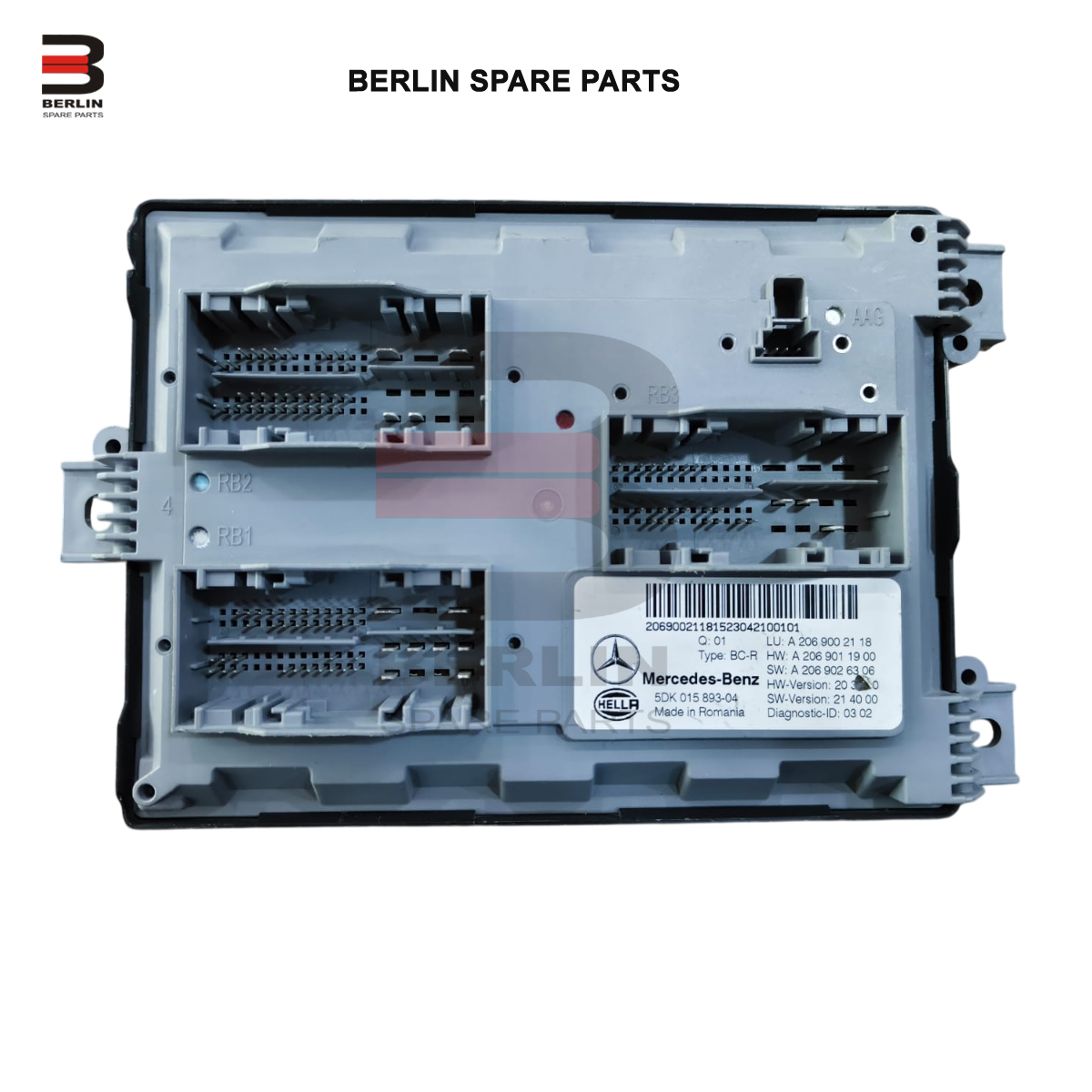 MERCEDES-BENZ EQE CLASS V295 ELECTRONIC CONTROL MODULE, USED PARTS, 2069002118