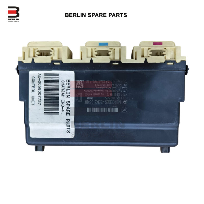 MERCEDES-BENZ C CLASS W205  SEAT CONTROL UNIT, USED PARTS, 2059007727