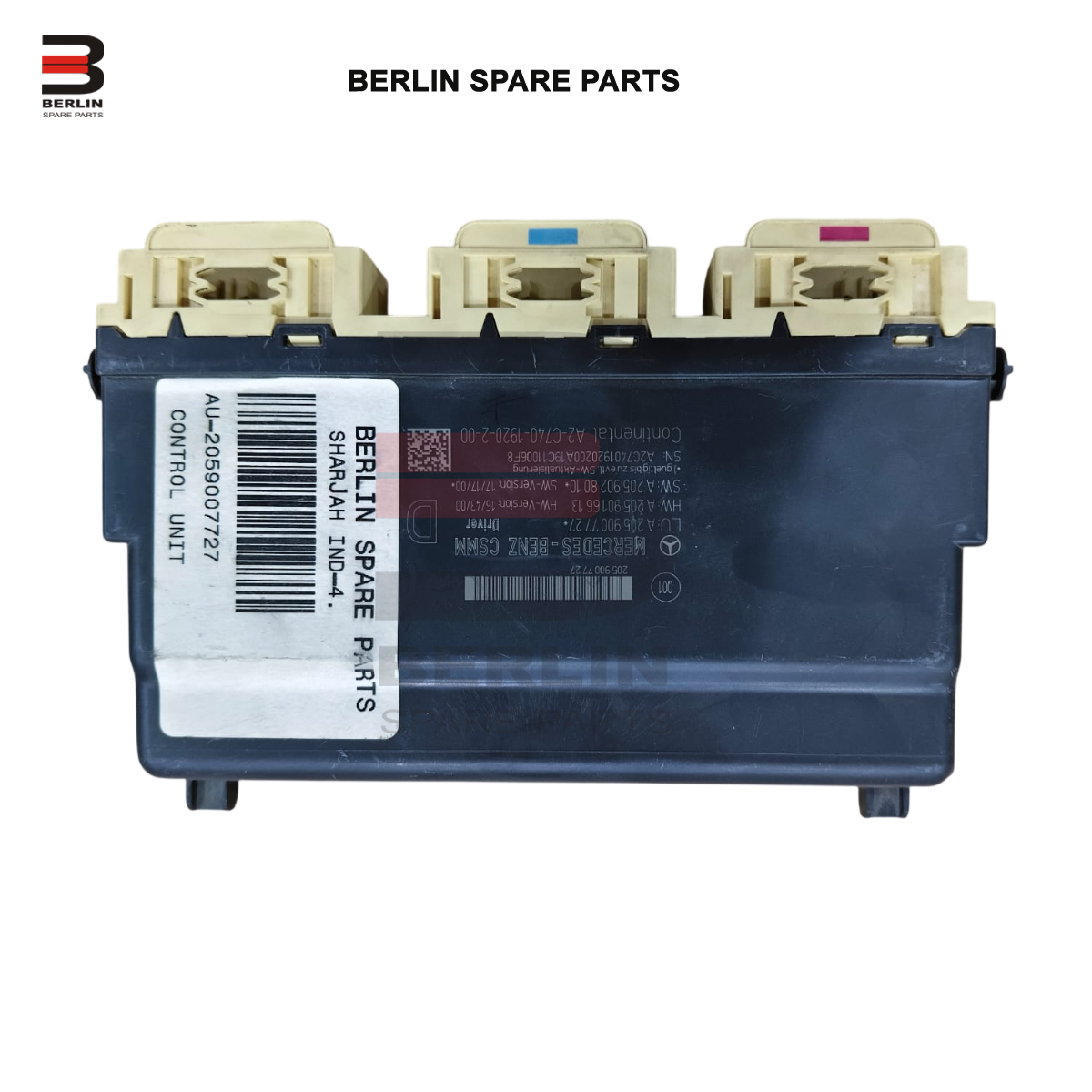 MERCEDES-BENZ C CLASS W205 SEAT CONTROL UNIT, USED PARTS, 2059007727