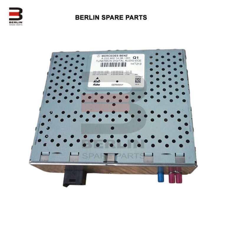 MERCEDES-BENZ S CLASS W222  AUDIO AMPLIFIER CONTROL MODULE, USED PARTS,2229001408
