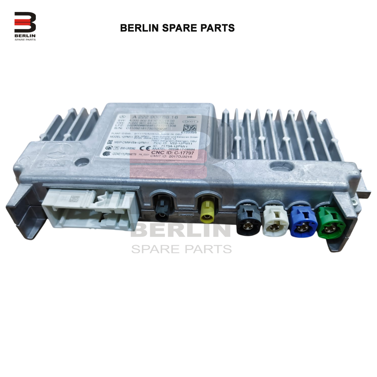 MERCEDES BENZ S CLASS W222 AMG SURROUND CAMERAS CONTROL MODULE ECU,ATC, 2229008816 - Image 2