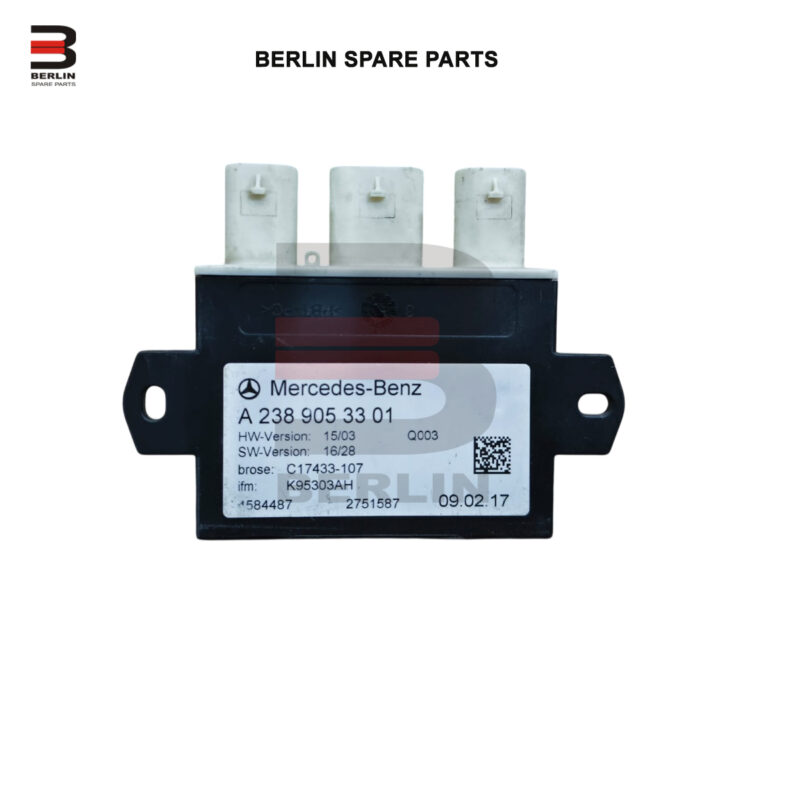 MERCEDES-BENZ CLA CLASS W117 PARK ASSIST CONTROL MODULE, USED PARTS, 2389053301