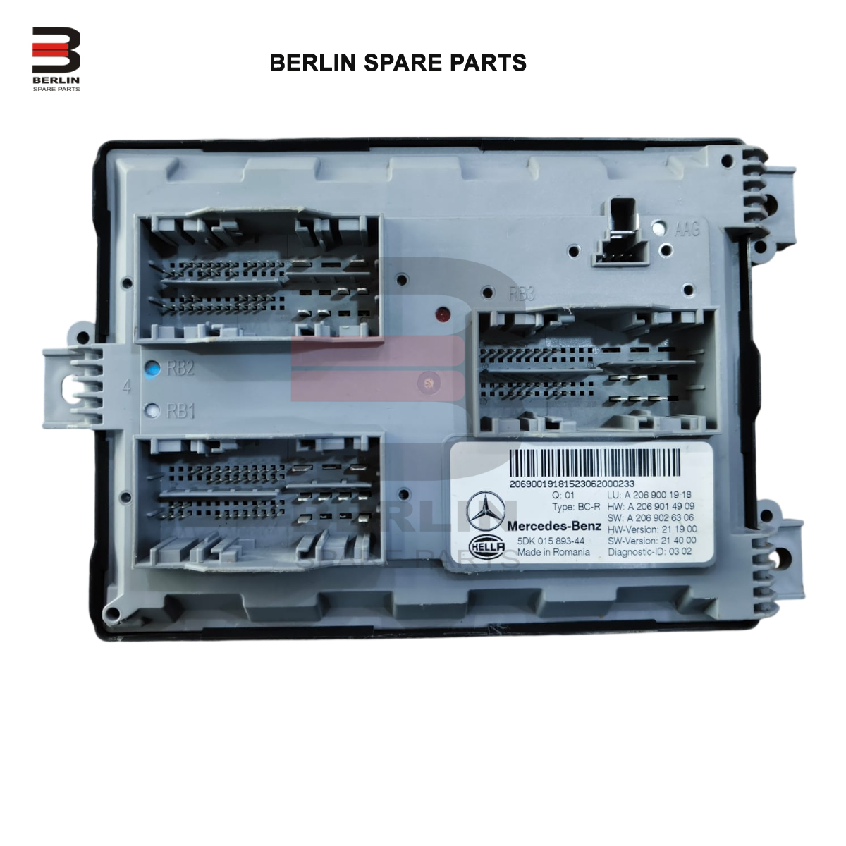 MERCEDES-BENZ C CLASS W206 ELECTRONIC CONTROL MODULE, USED PARTS, 2069001918