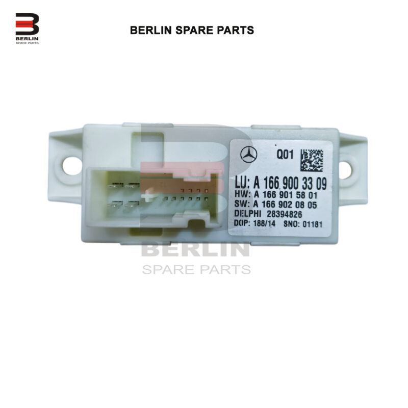 MERCEDES-BENZ C CLASS W204 HEADLIGHT CONTROL MODULE,USED PARTS,1669003309