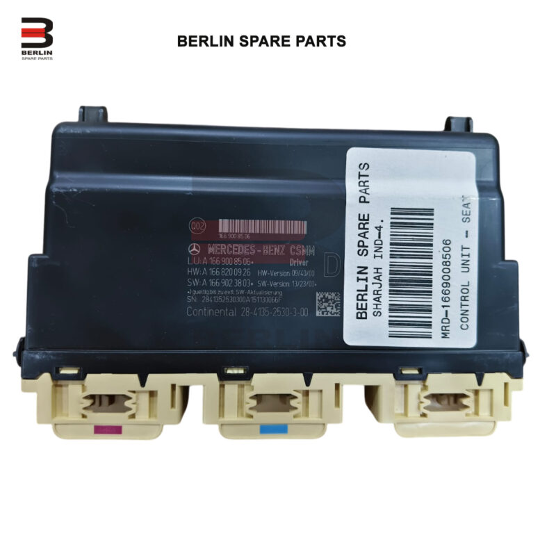 MERCEDES-BENZ CLA CLASS W117 FRONT SEAT CONTROL UNIT, USED PARTS, 1669008506-MRD