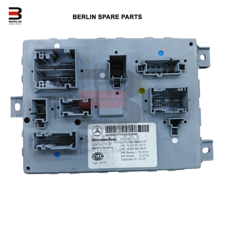 MERCEDES-BENZ S CLASS W222 SAM CONTROL MODULE, USED PARTS,2229006707