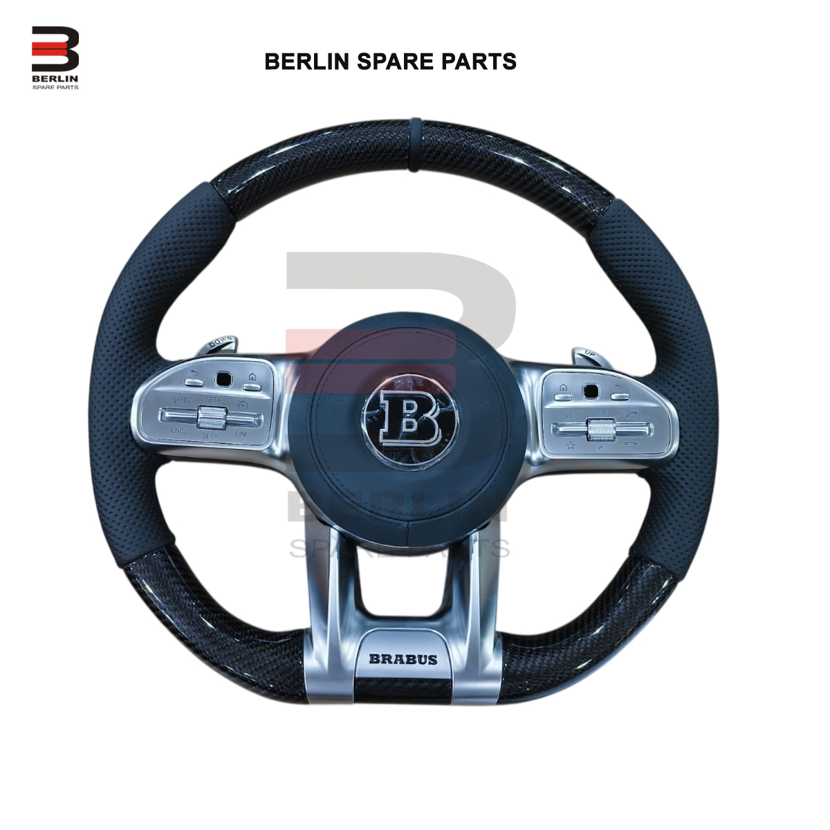 MERCEDES-BENZ S CLASS W222 STEERING LEATHER BRABUS WHEEL 63 BLACK AIRBAG,CHINA