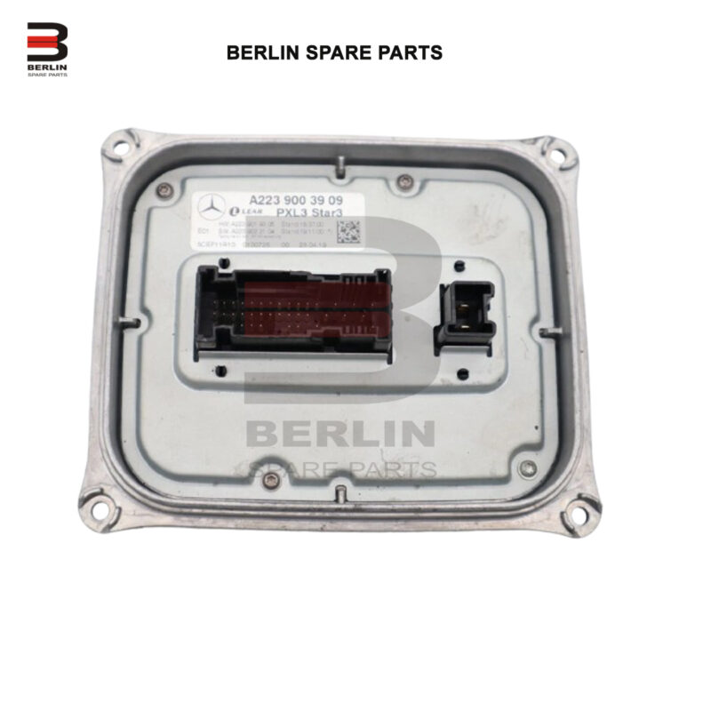 MERCEDES-BENZ S CLASS W223 LED HEADLIGHT CONTROL UNIT, USED PARTS, 2239003909