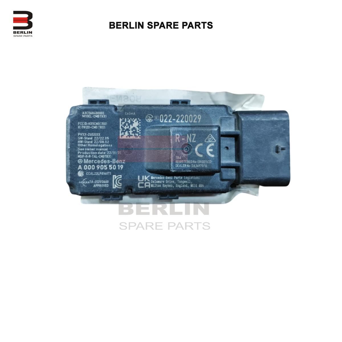 MERCEDES-BENZ C CLASS W205 SENSOR/CONTROL MODULE, USED PARTS, 0009055019