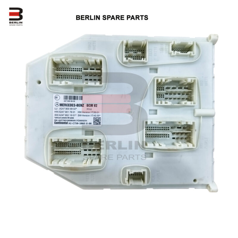 MERCEDES-BENZ A CLASS W177  BODY CONTROL MODULE, USED PARTS, 2479009902