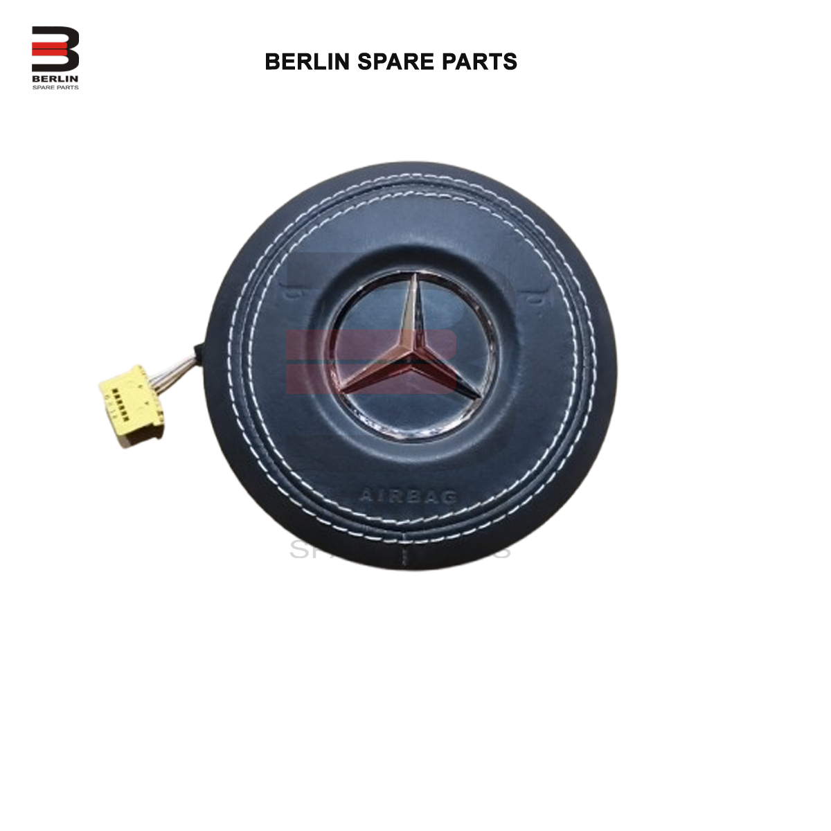 MERCEDES-BENZ S CLASS W222 STEERING WHEEL AIRBAG, BLACK, MERCEDES-BENZ USED PARTS, A0008608300