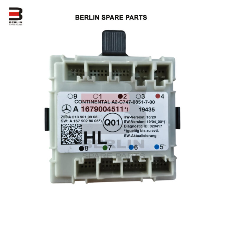 MERCEDES-BENZ C CLASS  W205  DOOR CONTROL MODULE, USED PARTS, 1679004511