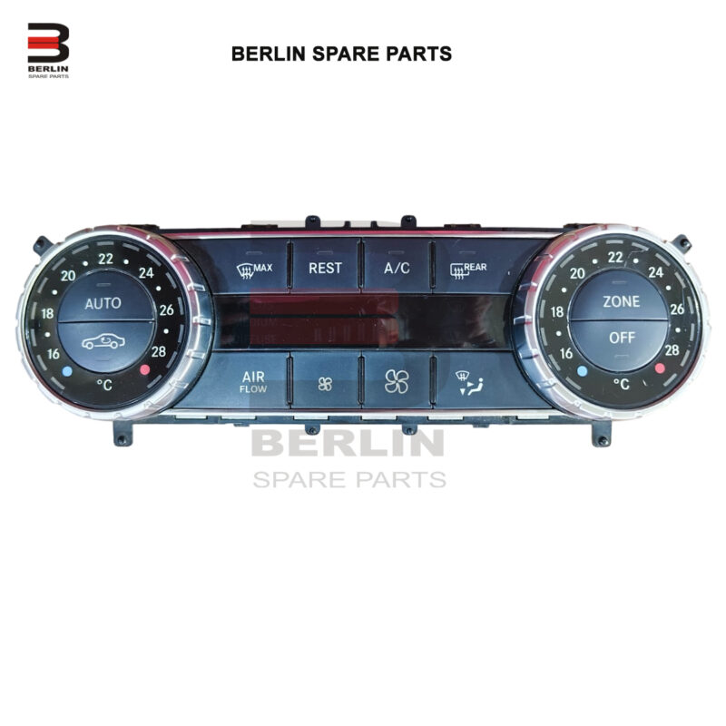 MERCEDES-BENZ C CLASS W204 CLIMATE CONTROL PANEL, USED PARTS, 2049006708