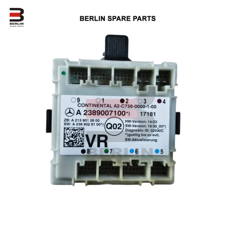 MERCEDES-BENZ E CLASS COUPE C238  DOOR CONTROL MODULE, USED PARTS, 2389007100