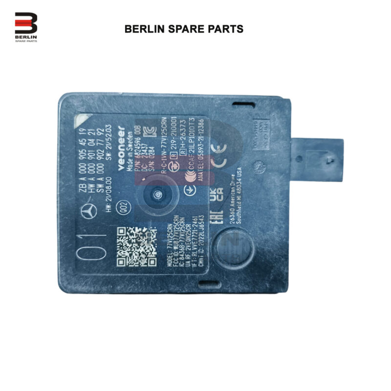 MERCEDES-BENZ C CLASS  W206  BLIND SPOT RADAR SENSOR, USED PARTS, 0009054519