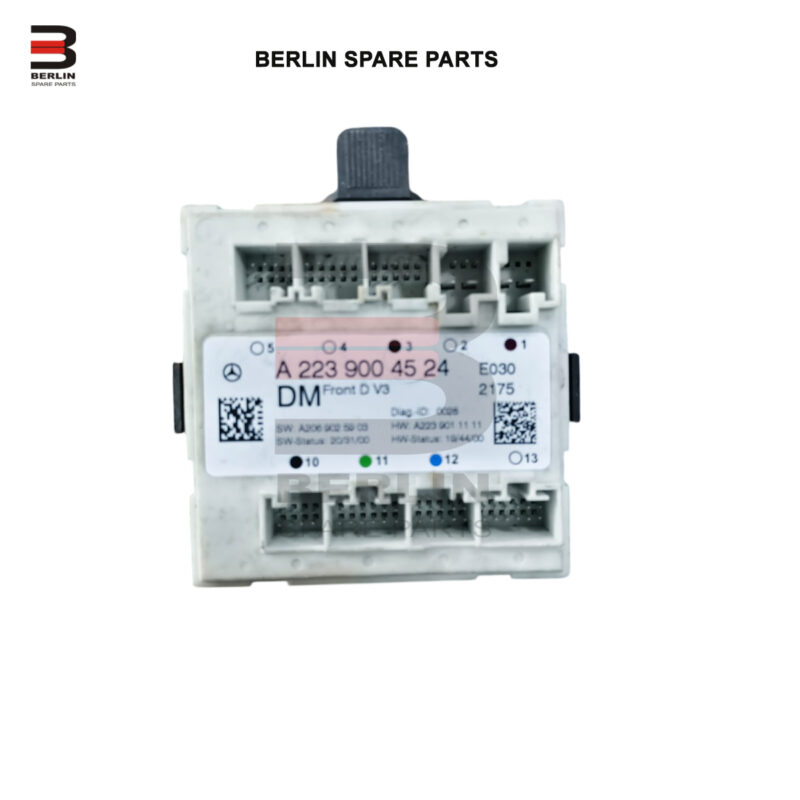 MERCEDES-BENZ S CLASS  W223  DOOR CONTROL MODULE, USED PARTS, 2239004524