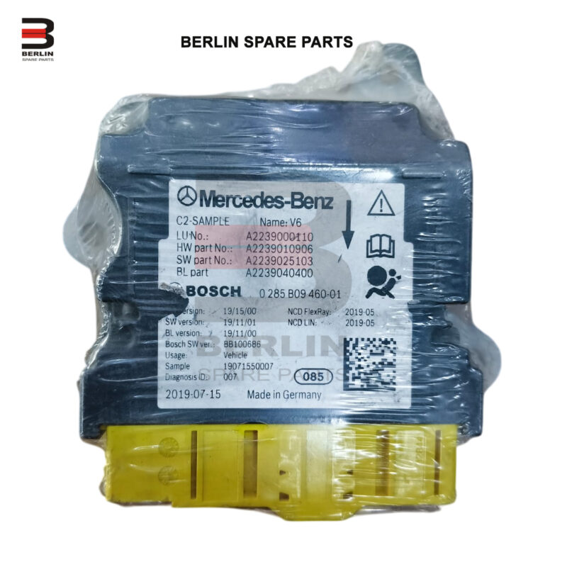 MERCEDES-BENZ S CLASS  W223  AIR BAG CONTROL UNIT, ATC, 2239000110