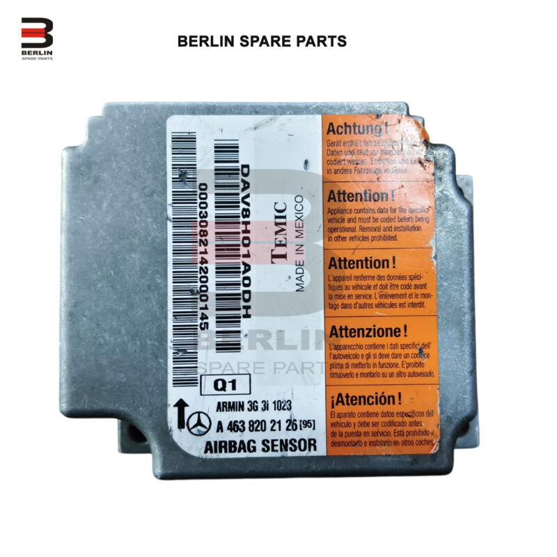 MERCEDES-BENZ G CLASS  W463  AIR BAG CONTROL UNIT, ATC, 4638202126