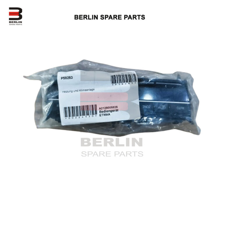 MERCEDES BENZ E CLASS W212  AC CONTROL MODULE  ATC, 2129005826