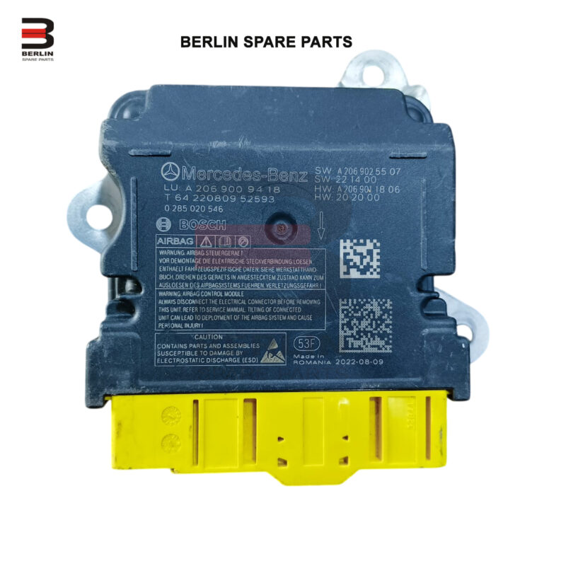 MERCEDES-BENZ C CLASS  W206  AIR BAG CONTROL UNIT, ATC, 2069009418