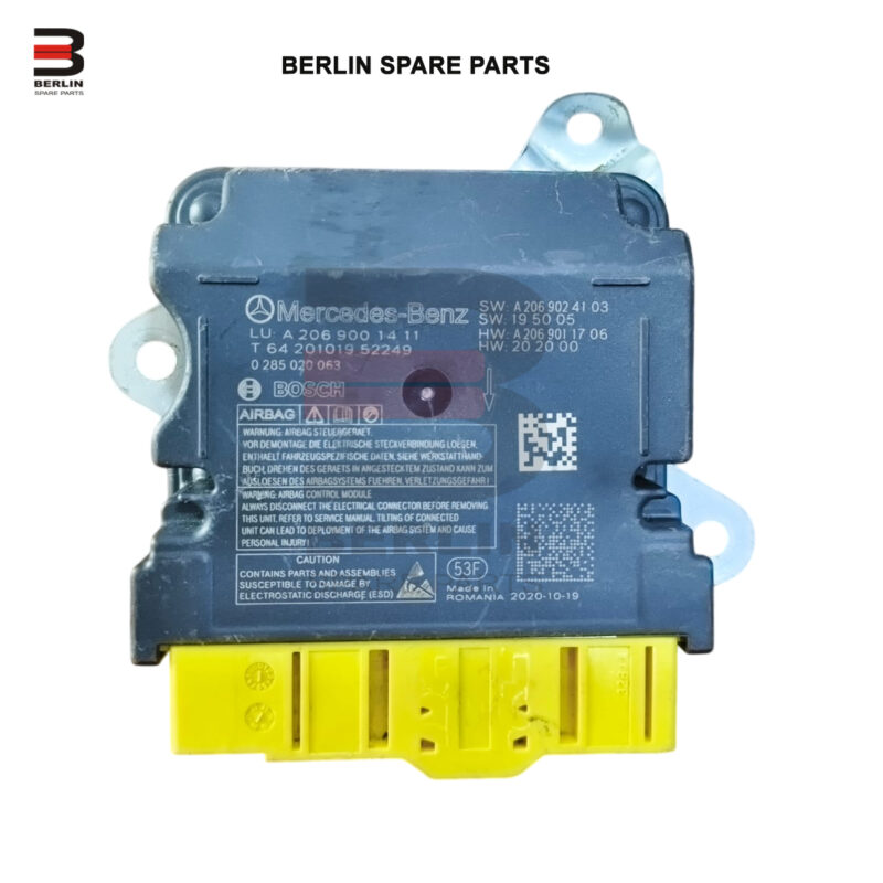MERCEDES-BENZ C CLASS  W206  AIR BAG CONTROL UNIT, ATC, 2069001411