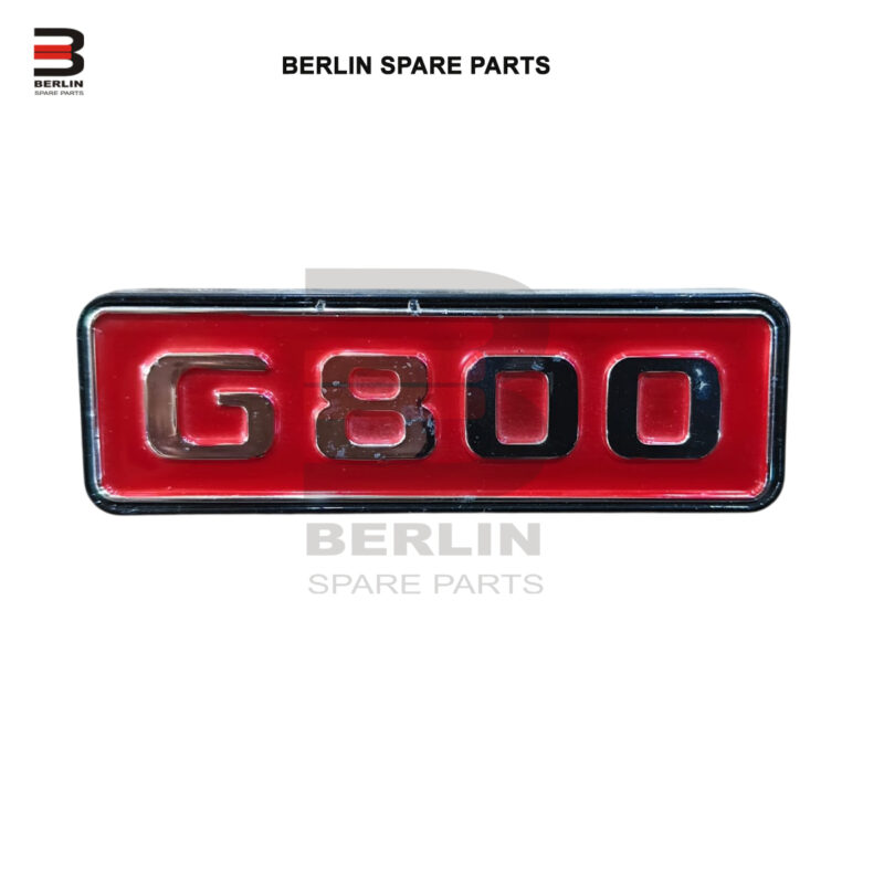 MERCEDES BENZ G800 RED STICKER