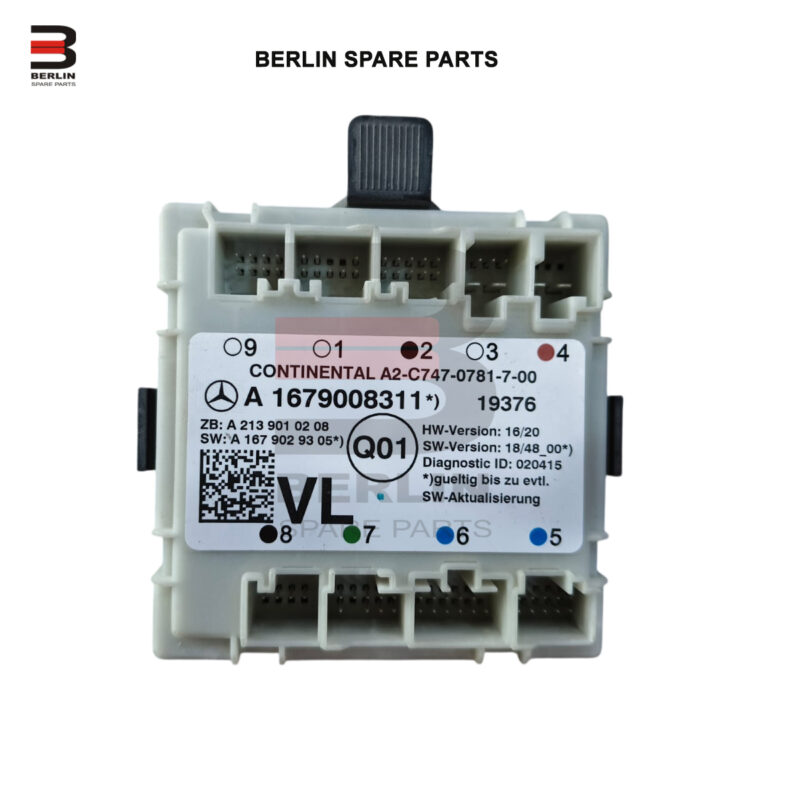 MERCEDES-BENZ C CLASS  W205  DOOR CONTROL MODULE, USED PARTS, 1679008311