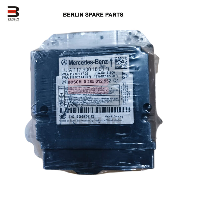 MERCEDES-BENZ A CLASS  W176  AIR BAG CONTROL UNIT, ATC, 1179001801