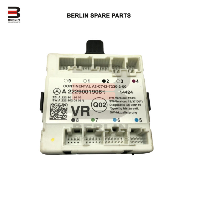 MERCEDES-BENZ C CLASS  W205  DOOR CONTROL MODULE, USED PARTS, 2229001908